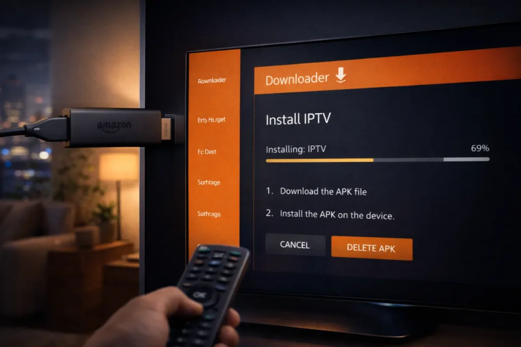 IPTV auf Fire TV Stick installieren
