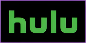 Grünes Hulu Logo für internationales Streaming und US-Exclusives über IPTV.
