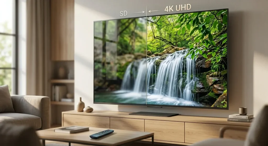 IPTV 4K Qualität Ultra HD Smart TV Streaming