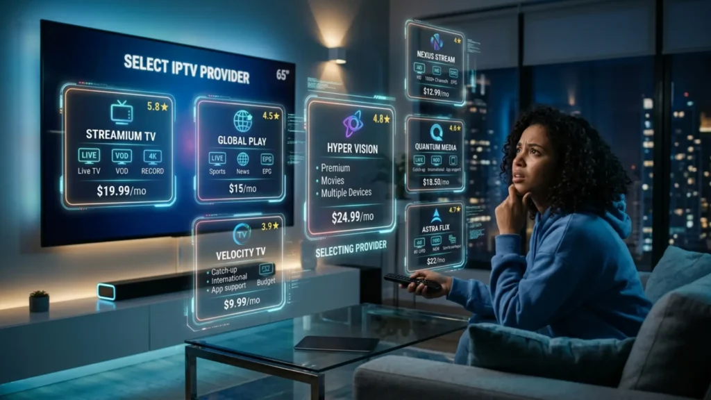 IPTV Anbieter vergleichen vor dem Kauf mit Bewertungen und Funktionen im Überblick