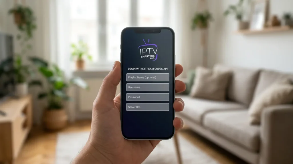 IPTV auf Android einrichten mit IPTV Smarters Pro – Xtream Codes Login auf Smartphone