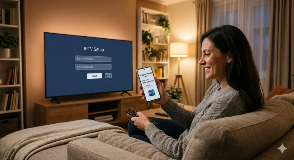 IPTV Abonnement Einrichtung auf Smart TV Schritt für Schritt Anleitung