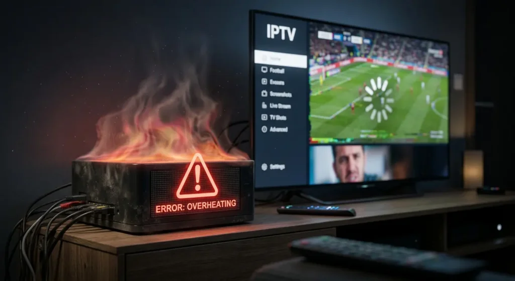 Langsames Streaming Gerät verursacht IPTV Ruckeln