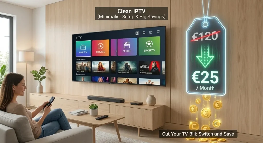 IPTV günstig kaufen und monatliche Kosten sparen