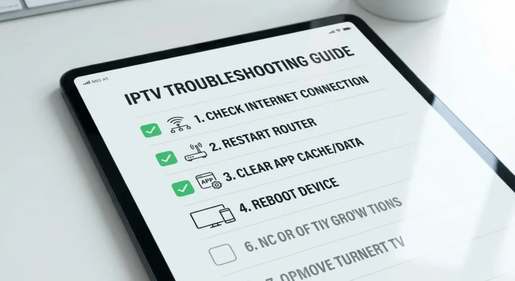 IPTV Probleme beheben Checkliste mit allen Schritten