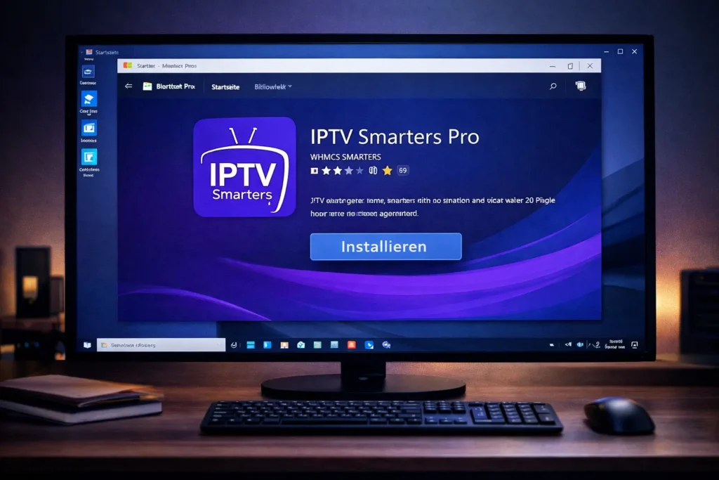 IPTV Smarters Windows Installation Microsoft Store Anleitung