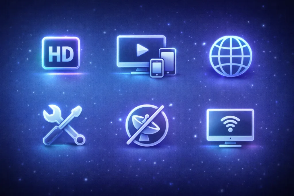 IPTV Vorteile Übersicht