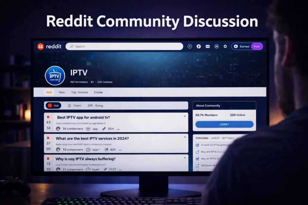 Reddit IPTV Community Diskussion Erfahrungen Windows