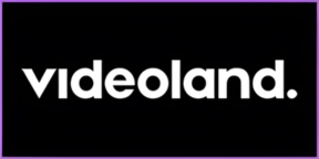 Videoland Logo für exklusive niederländische Serien und Filme via IPTV-Streaming.